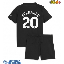 Manchester City Bernardo Silva #20 Replica Away Minikit 2025-26 Short Sleeve (+ pants)